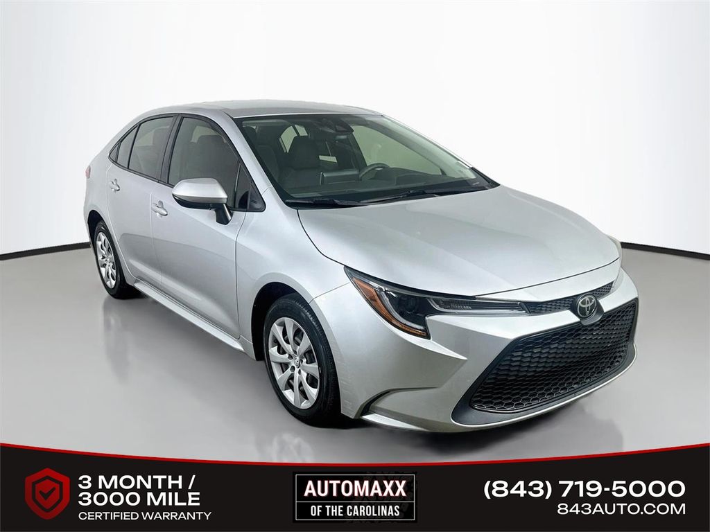 Classic Silver Metallic 2020 Toyota Corolla Sedan Front-Wheel Drive Continuously Variable Transmission