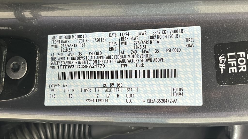Used 2025 Carbonized Gray Metallic Ford XLT image 26