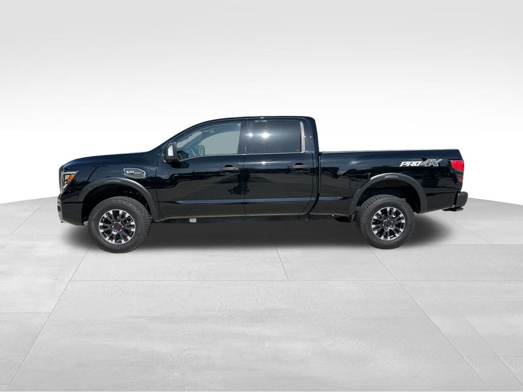2024 Super Black Nissan Titan XD PRO-4X 4X4 Truck