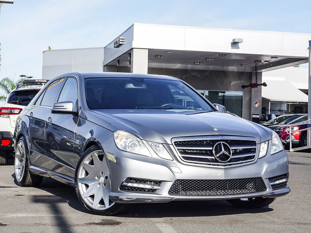 Silver 2012 Mercedes-Benz E-Class Sedan 7-Speed Automatic