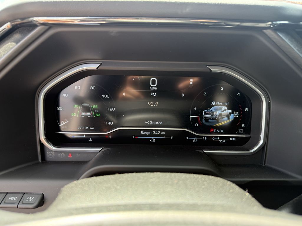 2024 GMC Sierra 2500HD AT4 White at Central Houston Nissan
