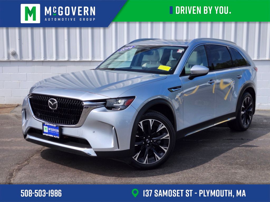 Sonic Silver 2024 Mazda CX-90 SUV / Crossover All-Wheel Drive 8-Speed Automatic