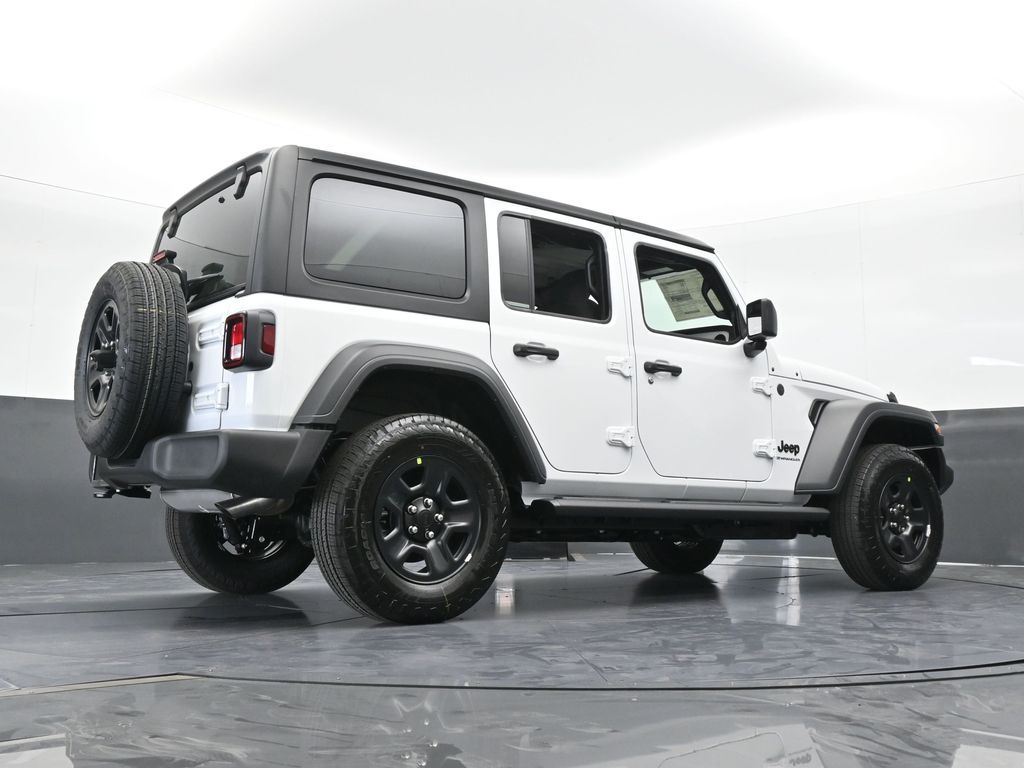 New 2026 Bright White Clearcoat Jeep Sport image 52