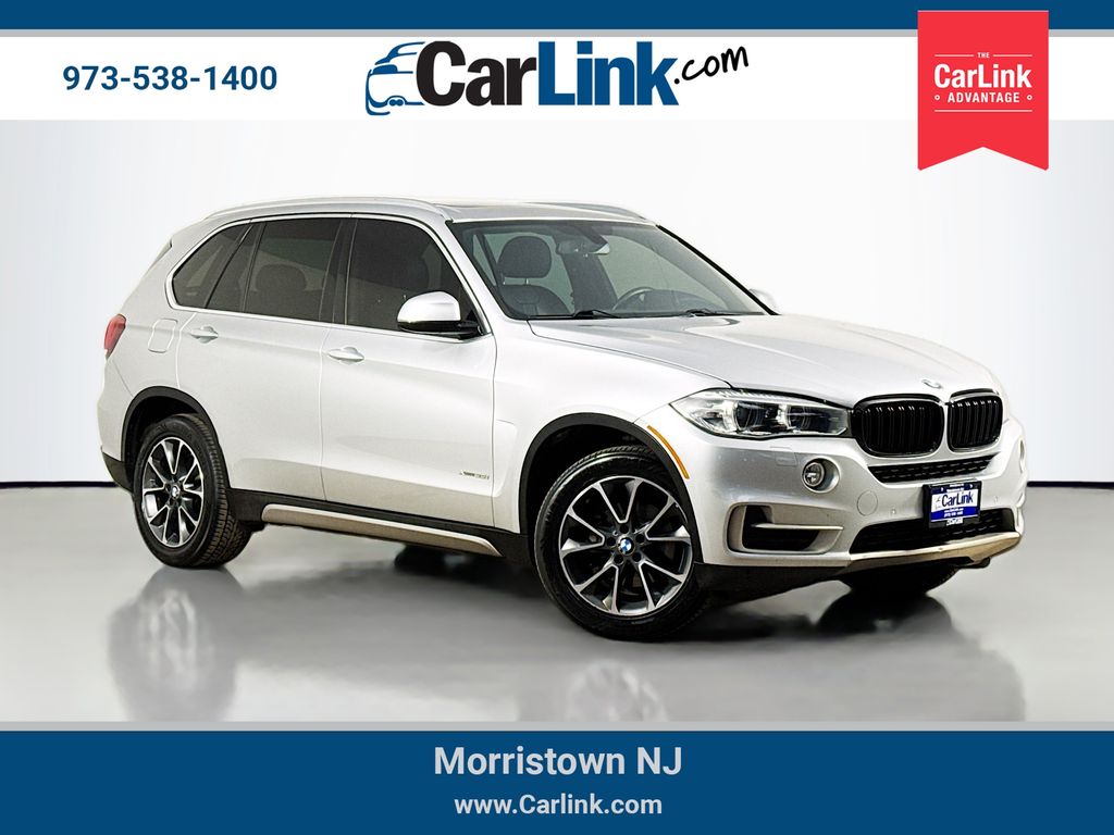 Glacier Silver Metallic 2017 BMW X5 xDrive35i AWD SUV / Crossover All-Wheel Drive 8-Speed Automatic