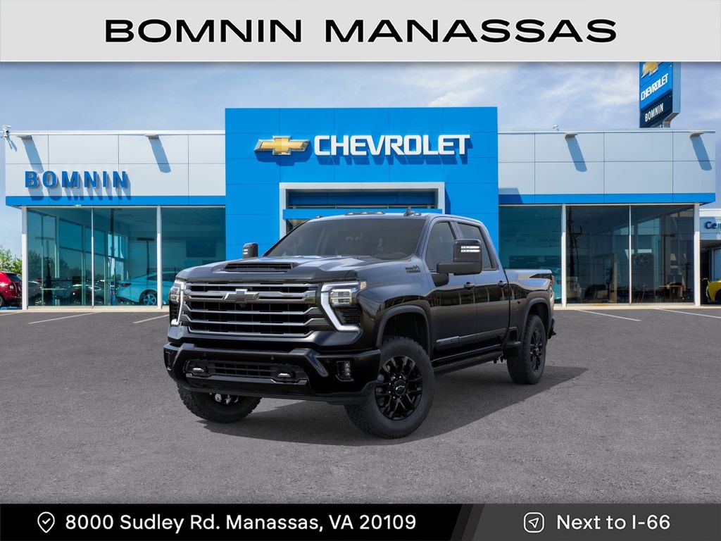 Black 2026 Chevrolet Silverado 2500HD Pickup Truck Four-Wheel Drive Automatic