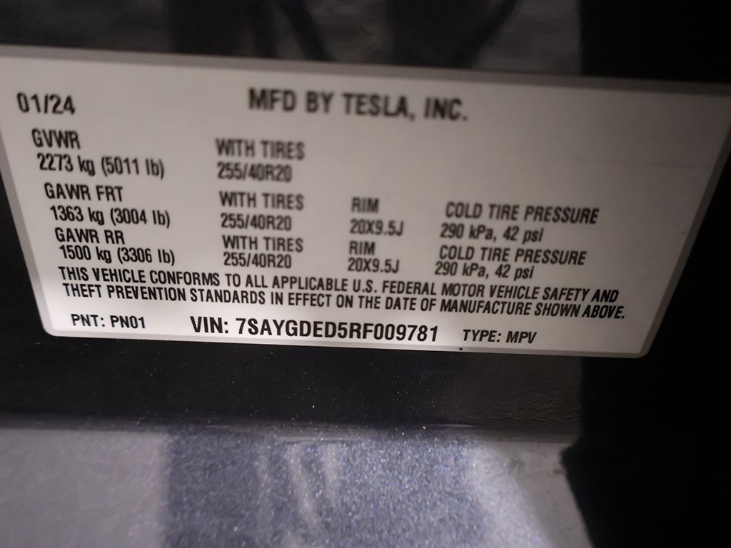 Used 2024 Gray Tesla Long Range image 48