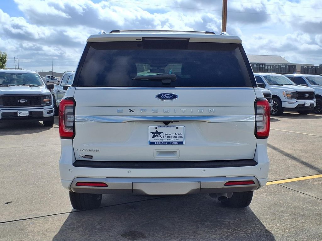 2023 Ford Expedition Platinum White at Texan Dodge Chrysler Jeep Ram