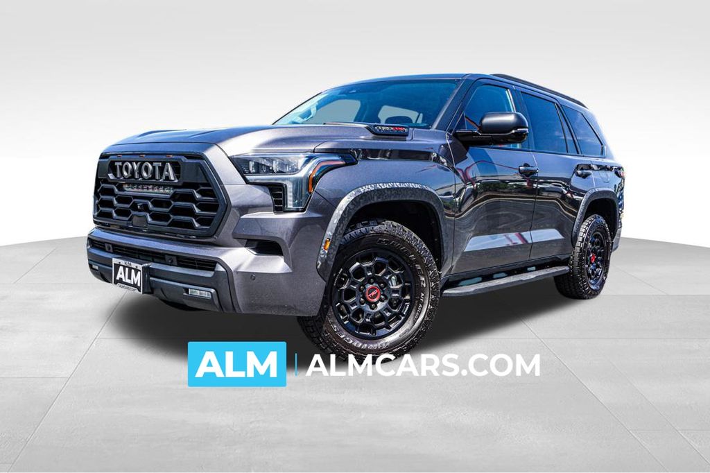 Magnetic Gray Metallic 2023 Toyota Sequoia SUV / Crossover Four-Wheel Drive Automatic