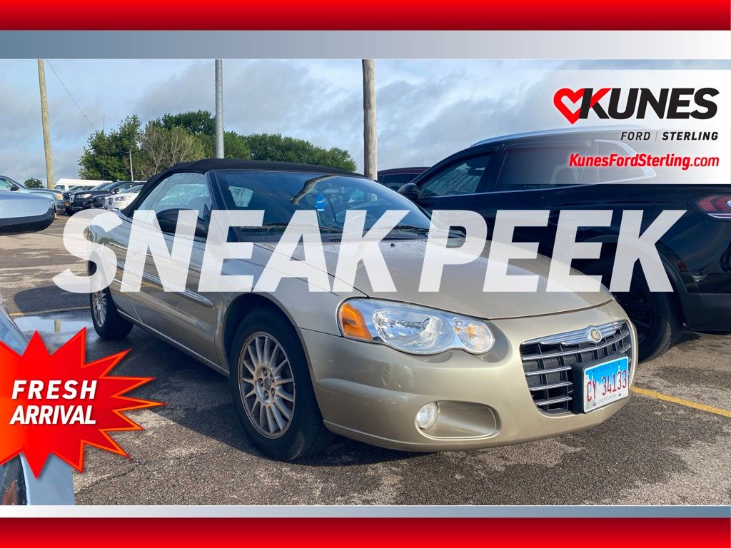 White (Linen Gold Pearl Metallic) 2006 Chrysler Sebring Touring Convertible FWD Convertible Front-Wheel Drive 4-Speed Automatic