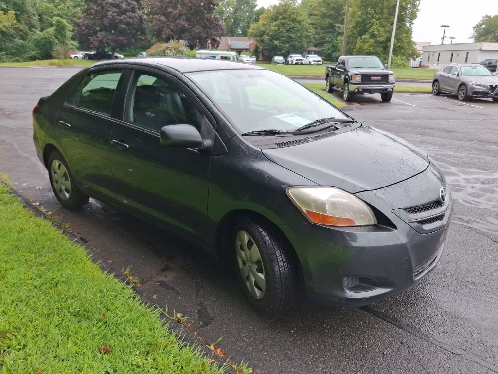 Gray 2008 Toyota Yaris Sedan Front-Wheel Drive 4-Speed Automatic