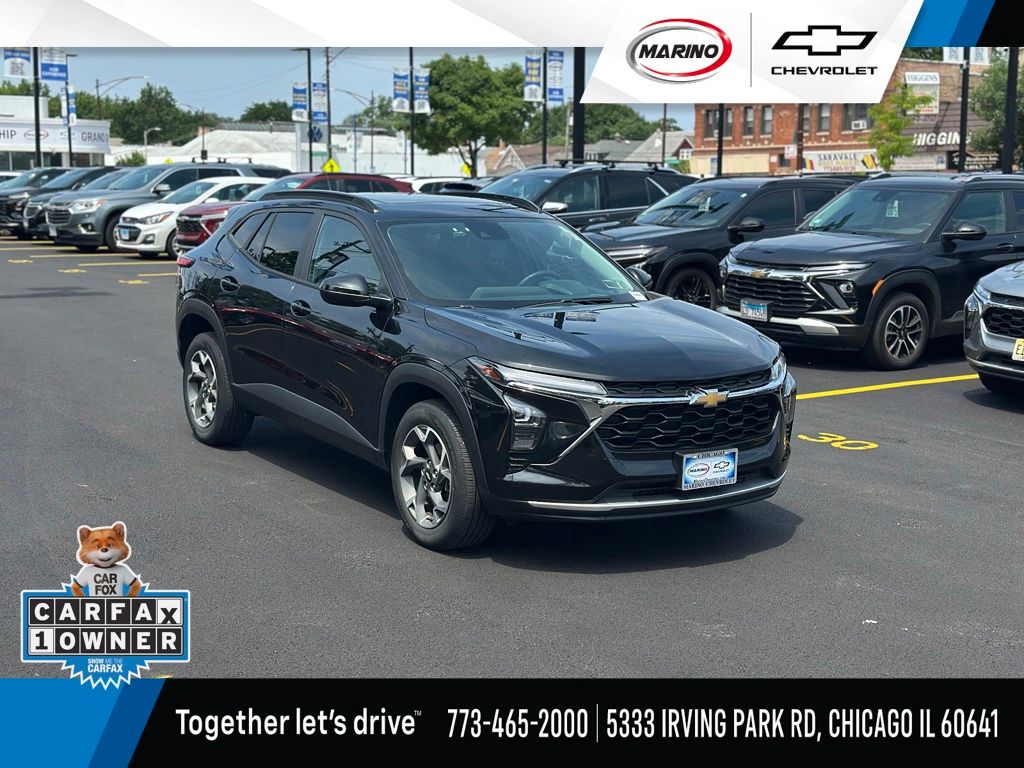 Black Metallic 2024 Chevrolet Trax SUV / Crossover Front-Wheel Drive 6-Speed Automatic