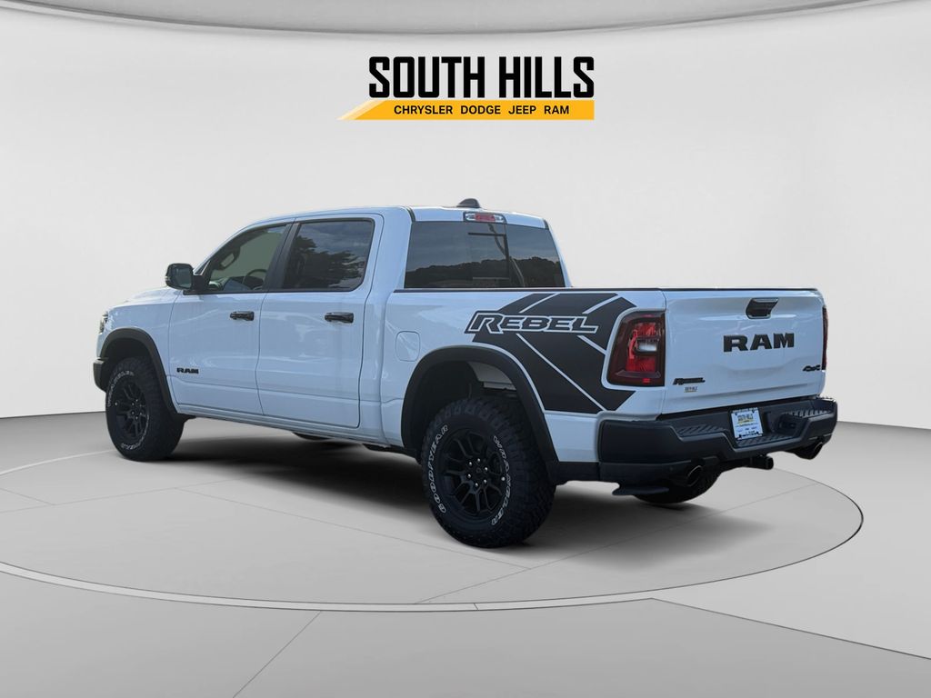 2026 Ram 1500 Rebel White at South Hills CDJR