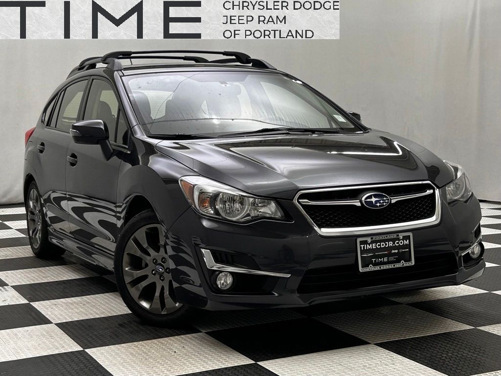 Dark Gray Metallic 2016 Subaru Impreza Hatchback All-Wheel Drive Continuously Variable Transmission