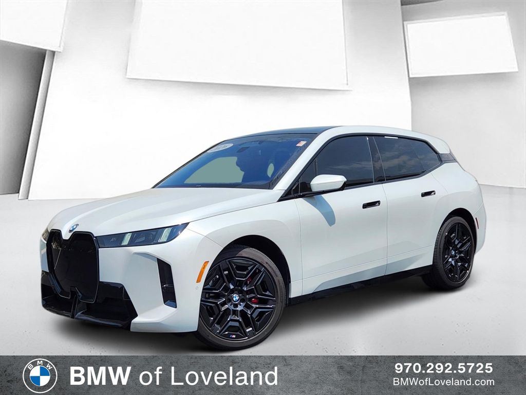 Mineral White Metallic 2026 BMW iX SUV / Crossover All-Wheel Drive Automatic