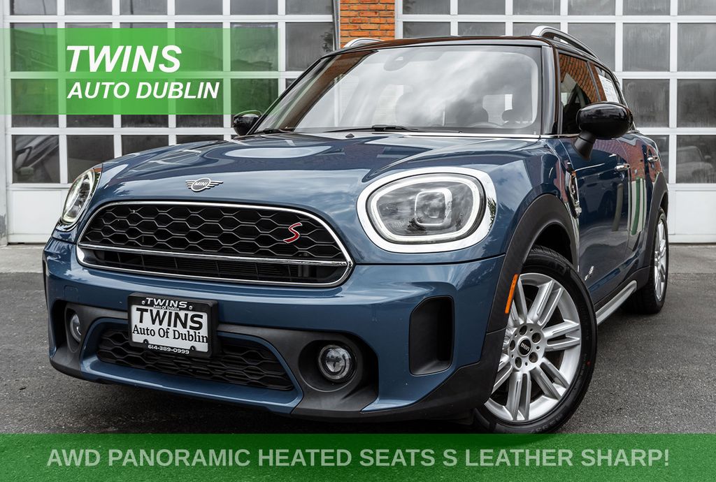 Island Blue Metallic 2023 MINI Countryman SUV / Crossover All-Wheel Drive 8-Speed Automatic