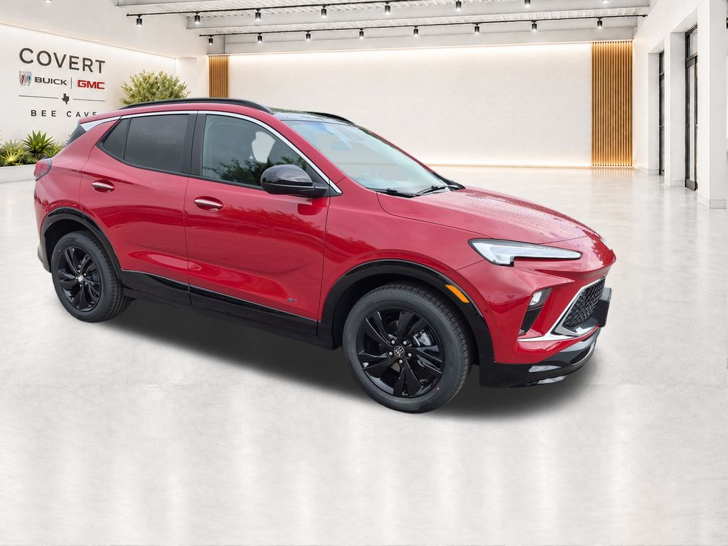 Brilliant Red 2026 Buick Encore GX SUV / Crossover Front-Wheel Drive Continuously Variable Transmission