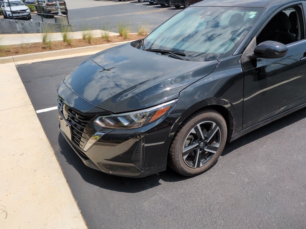 Super Black 2024 Nissan Sentra SV FWD Sedan Front-Wheel Drive Continuously Variable Transmission