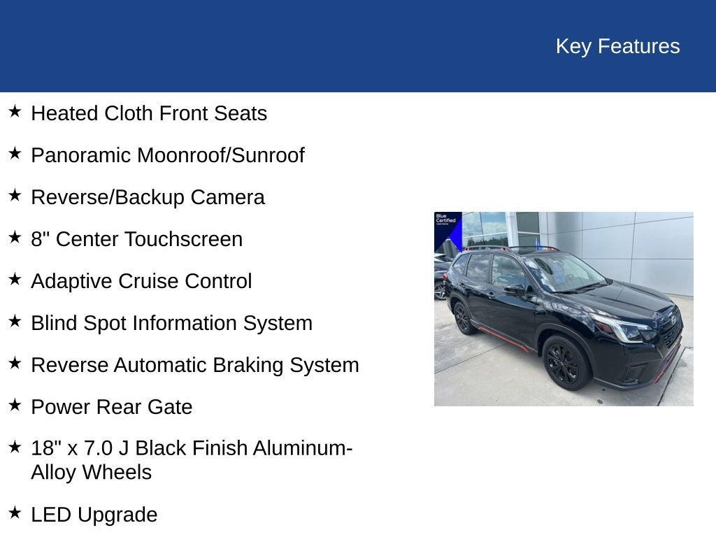 2024 Subaru Forester Sport