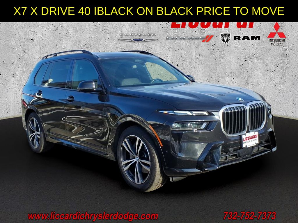Black Sapphire Metallic 2023 BMW X7 SUV / Crossover All-Wheel Drive 8-Speed Automatic