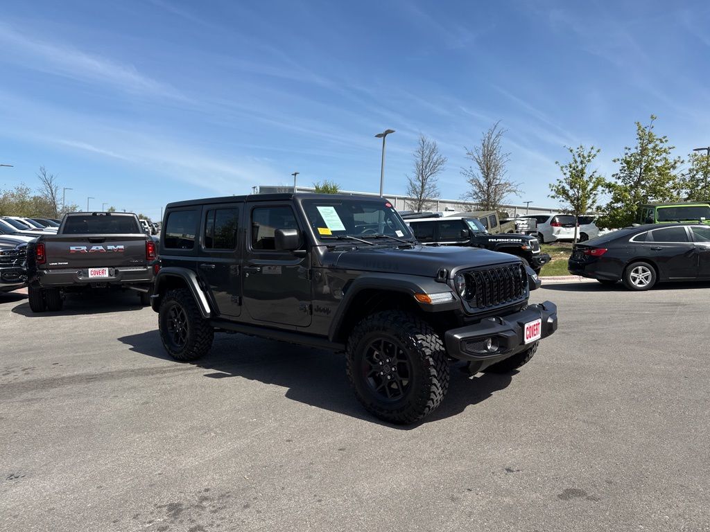 Used Car 2024 Jeep Wrangler  Willys For Sale Under $50,000 In Austin, Texas