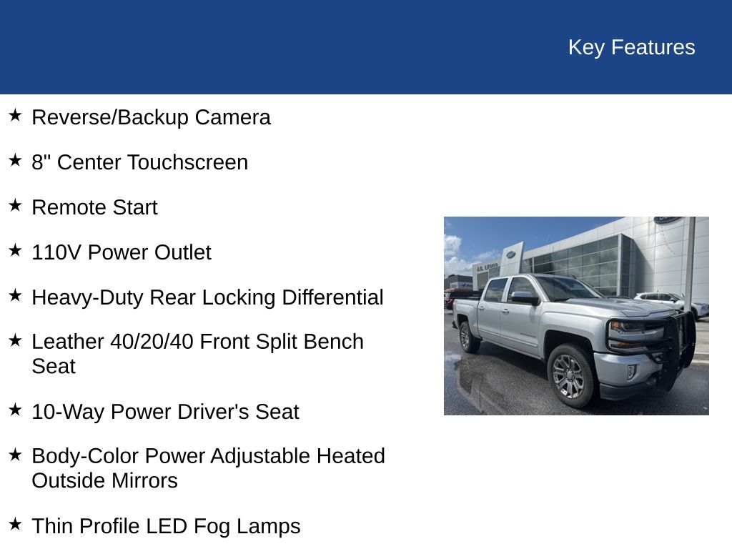 2018 Chevrolet Silverado 1500 LT