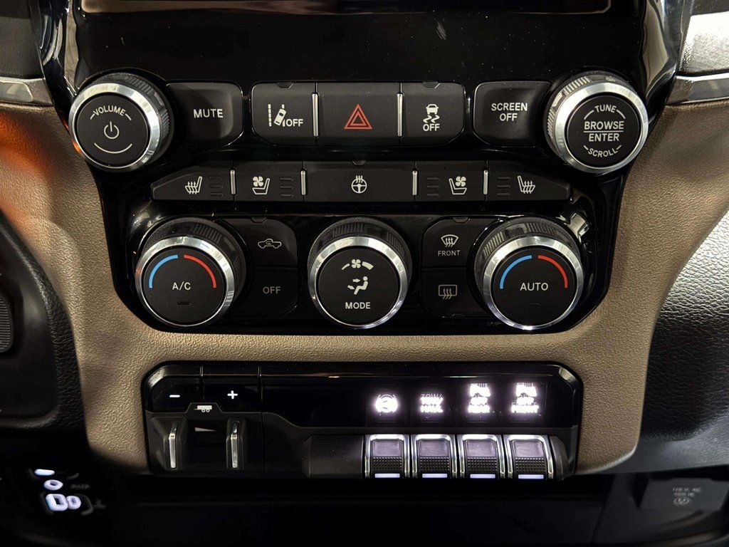 Used 2024 Diamond Black Crystal Pearlcoat Ram Laramie image 7