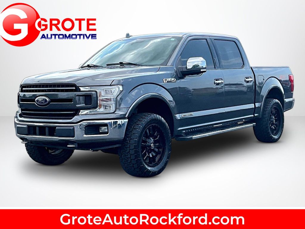 Gray (Magnetic) 2018 Ford F-150 Pickup Truck Four-Wheel Drive Automatic