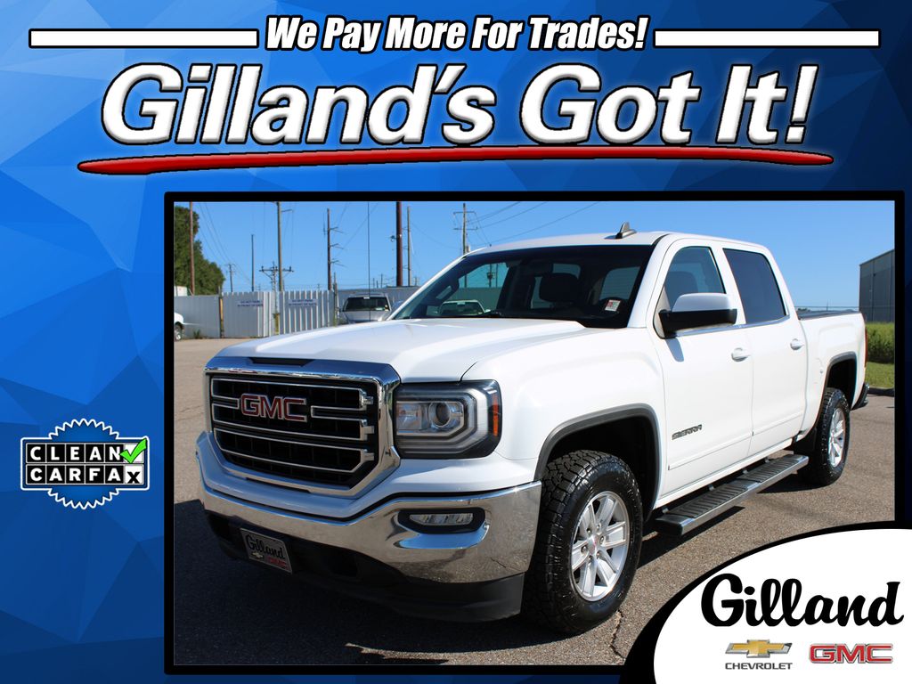 Summit White 2017 GMC Sierra 1500 Pickup Truck 4X2 6-Speed Automatic Overdrive