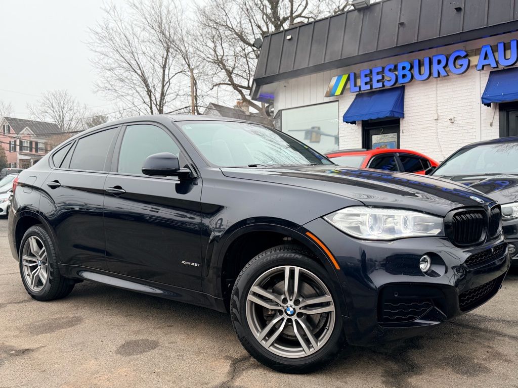 Carbon Black Metallic 2018 BMW X6 xDrive35i AWD SUV / Crossover All-Wheel Drive 8-Speed Automatic