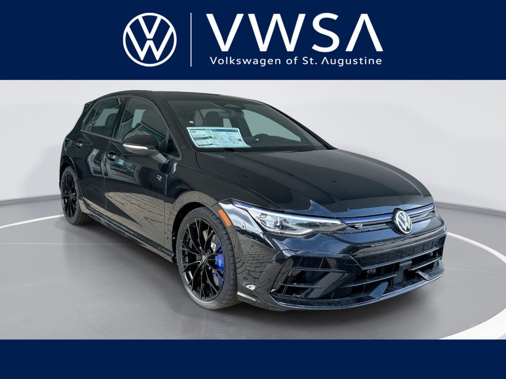 Mythos Black Metallic 2026 Volkswagen Golf R 4Motion Hatchback All-Wheel Drive 7-Speed Dual Clutch