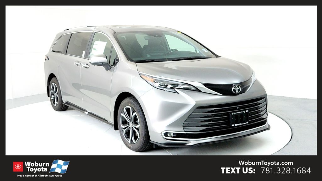 Heavy Metallic 2026 Toyota Sienna Minivan All-Wheel Drive Continuously Variable Transmission