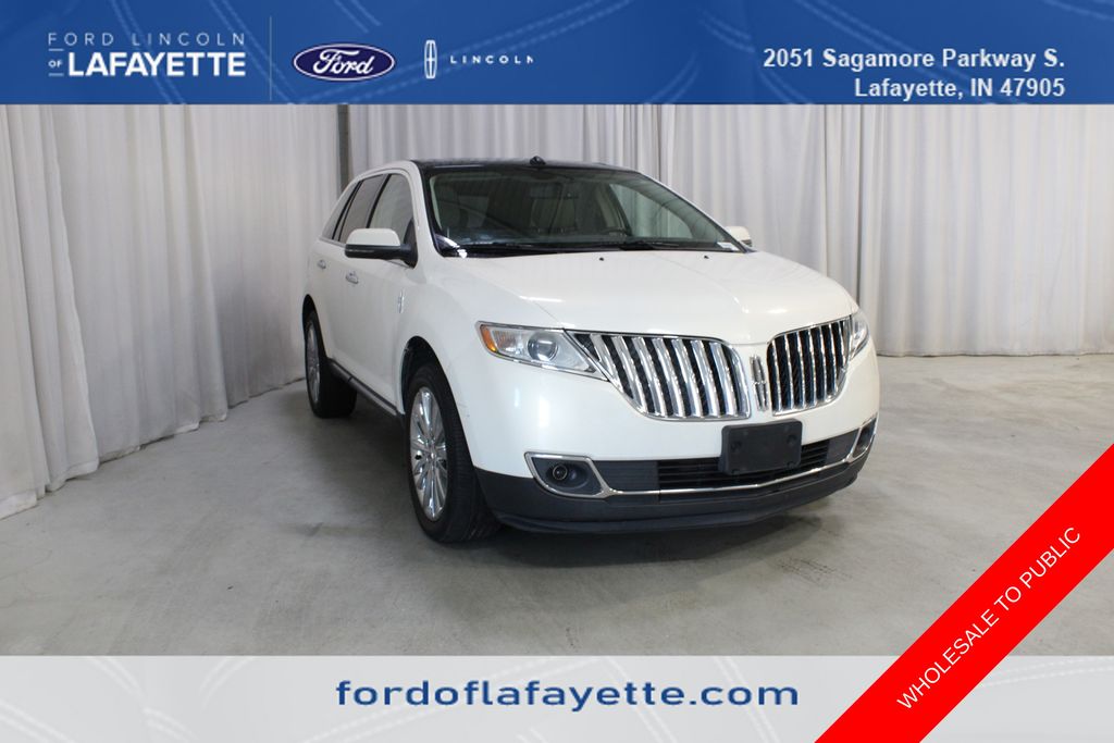 Champagne 2012 Lincoln MKX SUV / Crossover All-Wheel Drive 6-Speed Automatic
