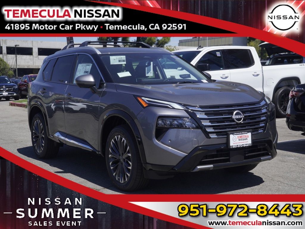 Gray (Gun Metallic) 2026 Nissan Rogue SUV / Crossover All-Wheel Drive Continuously Variable Transmission