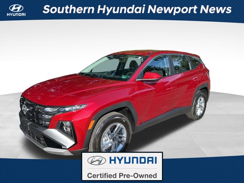 Ultimate Red 2026 Hyundai Tucson SUV / Crossover All-Wheel Drive 8-Speed Automatic