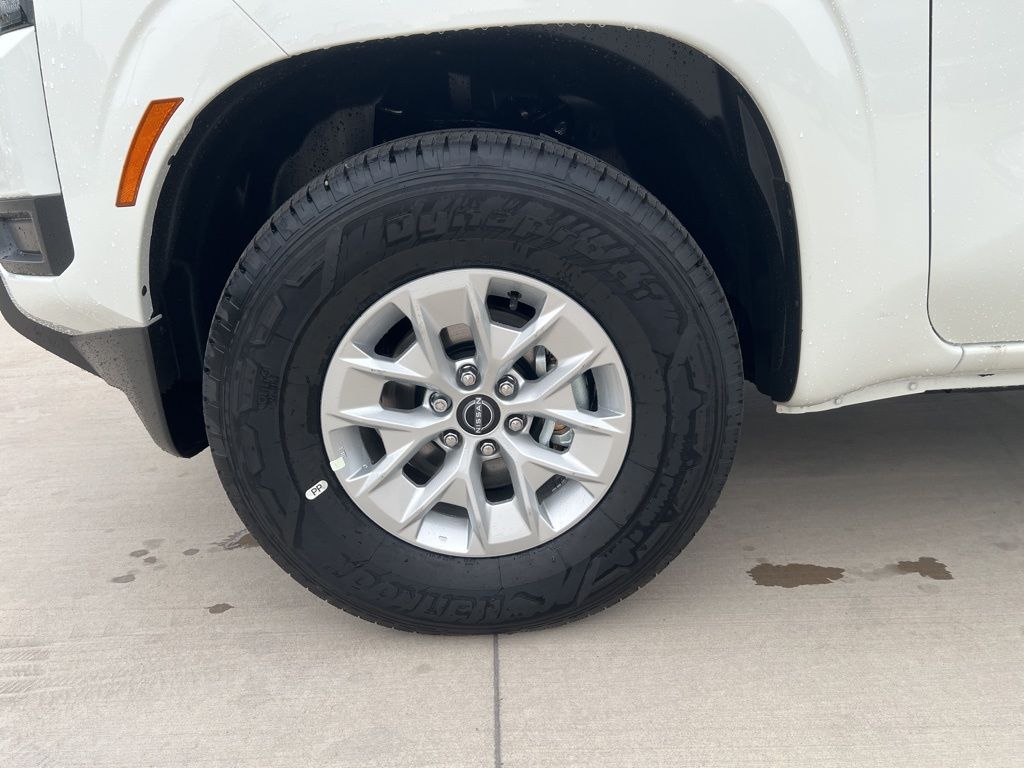 2025 Glacier White Nissan Frontier S RWD Truck