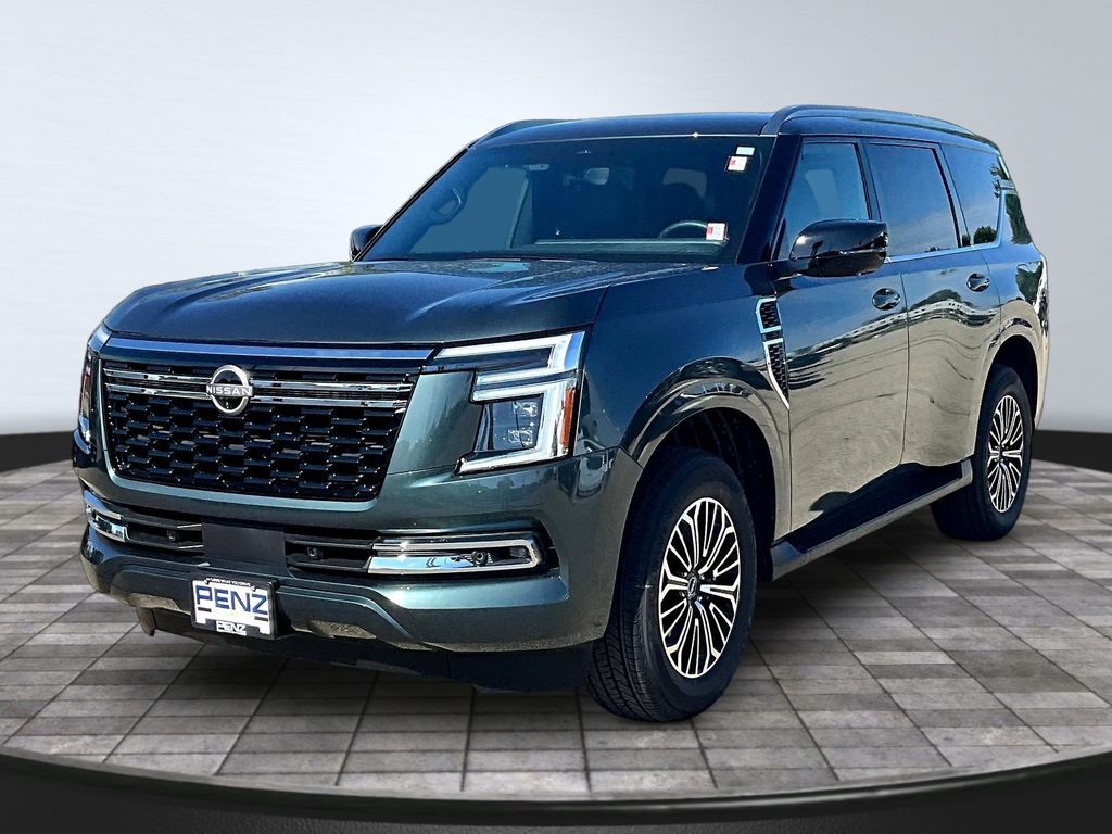 Alpine Metallic 2026 Nissan Armada SUV / Crossover Four-Wheel Drive 9-Speed Automatic