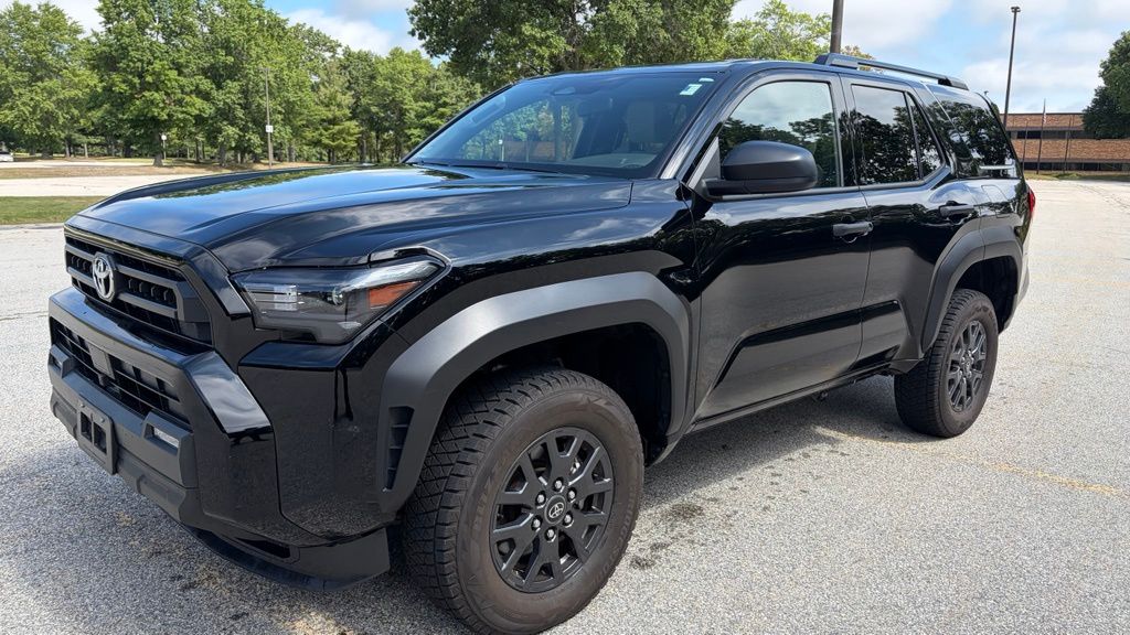 Black 2025 Toyota 4Runner SUV / Crossover Four-Wheel Drive 8-Speed Automatic