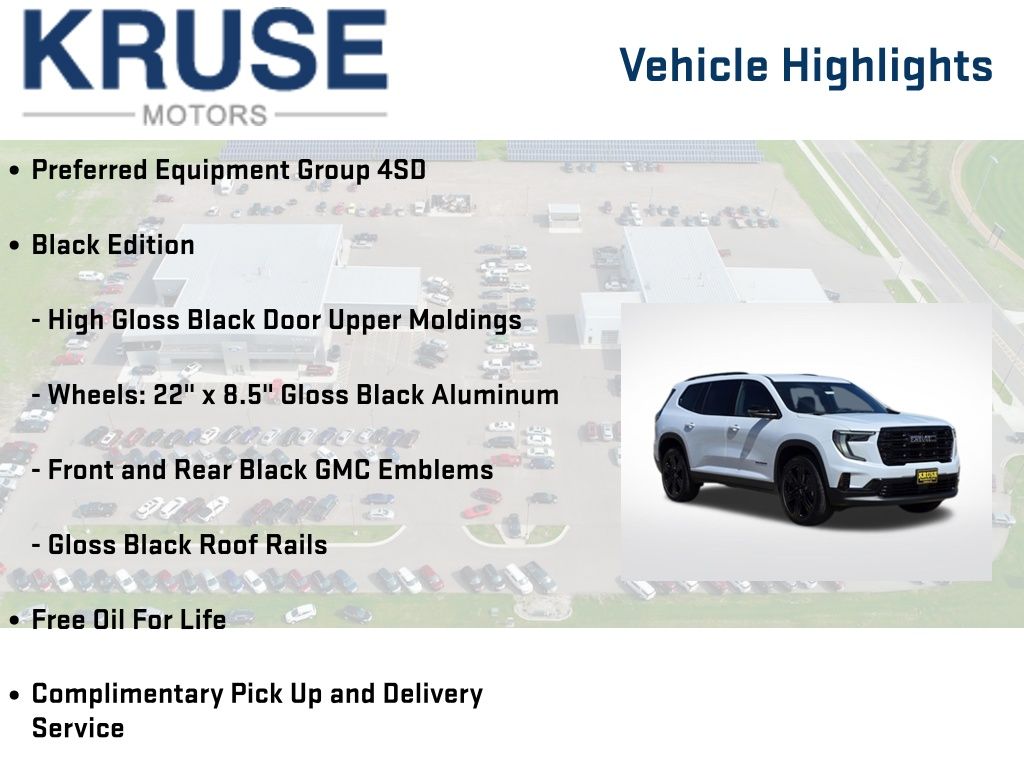 2026 GMC Acadia Elevation