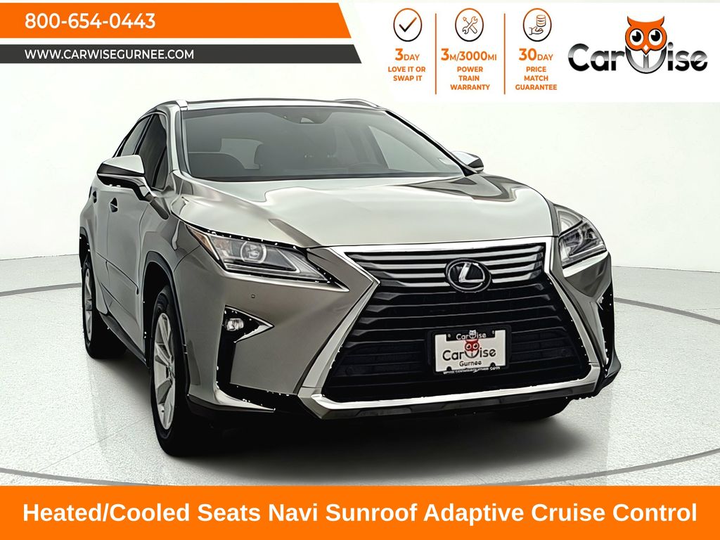 Silver 2017 Lexus RX SUV / Crossover All-Wheel Drive 8-Speed Automatic