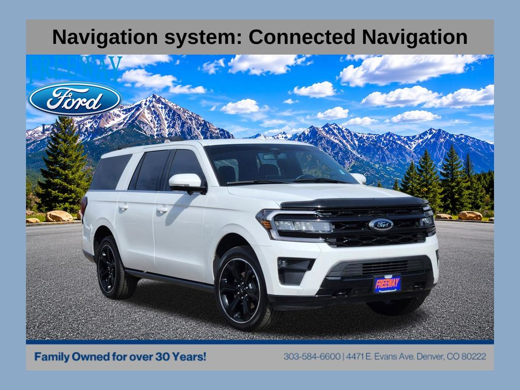 Star White Metallic Tri-Coat 2024 Ford Expedition SUV / Crossover Four-Wheel Drive Automatic