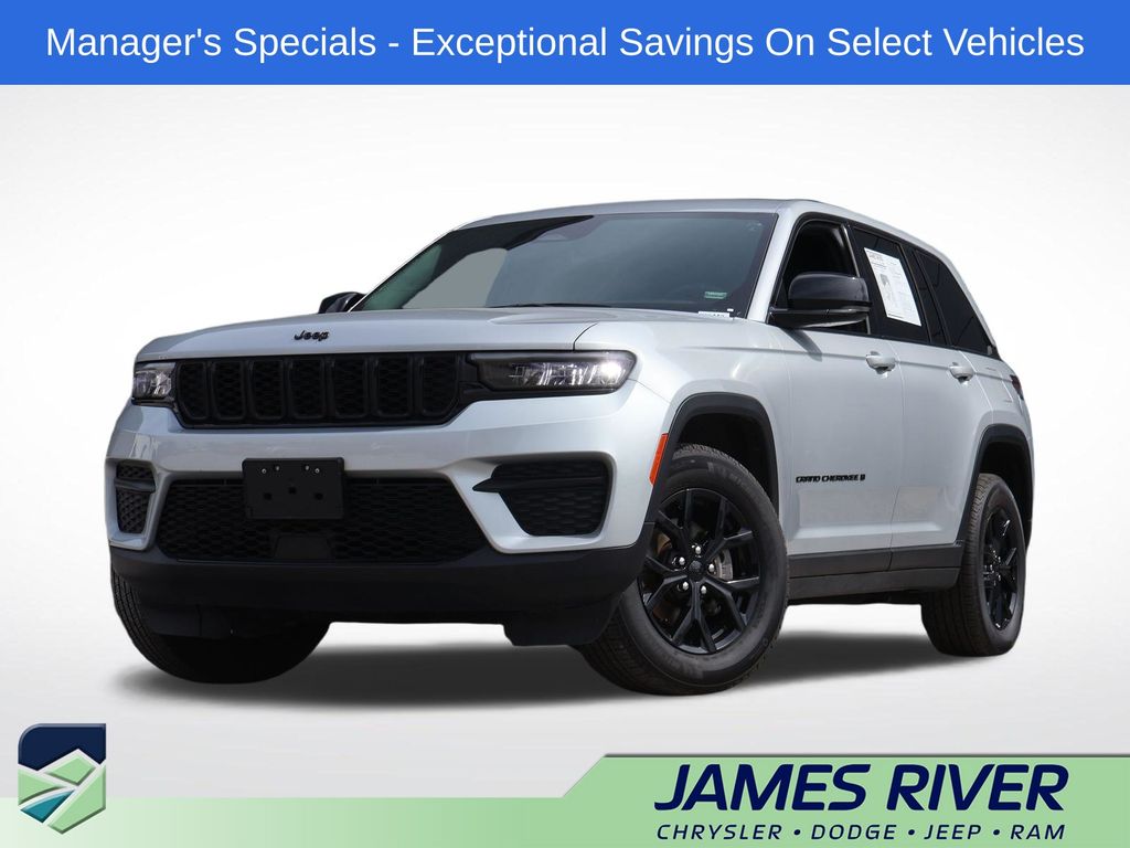 Silver Zynith 2025 Jeep Grand Cherokee SUV / Crossover Four-Wheel Drive 8-Speed Automatic