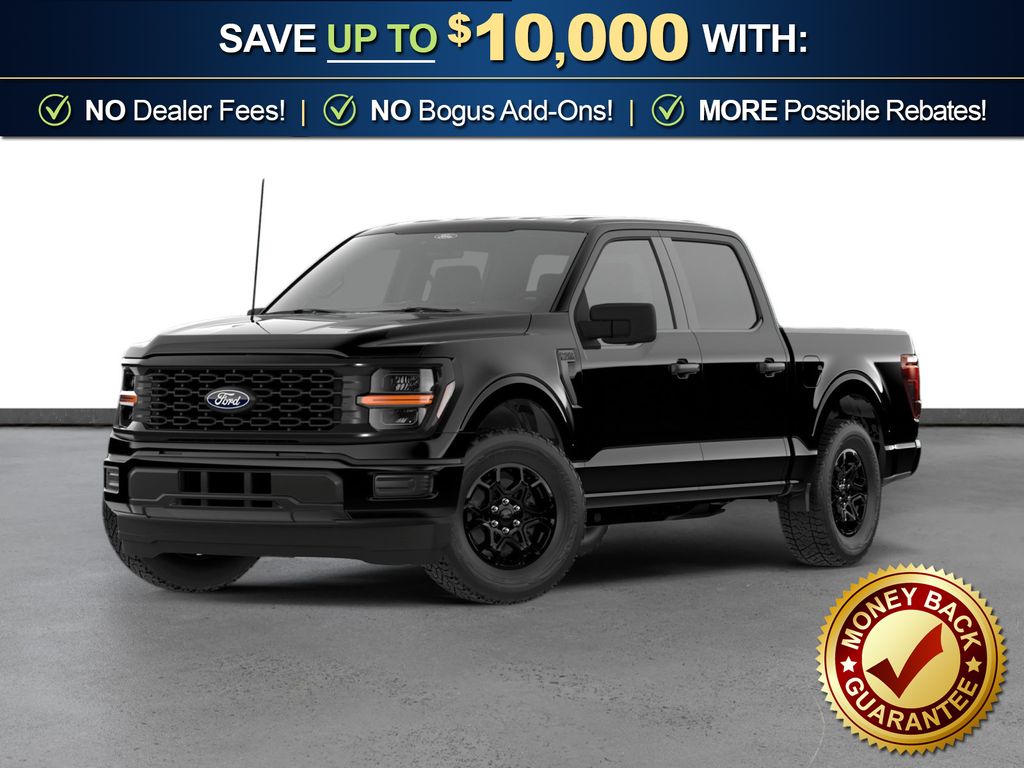 Agate Black Metallic 2026 Ford F-150 Pickup Truck Four-Wheel Drive Automatic