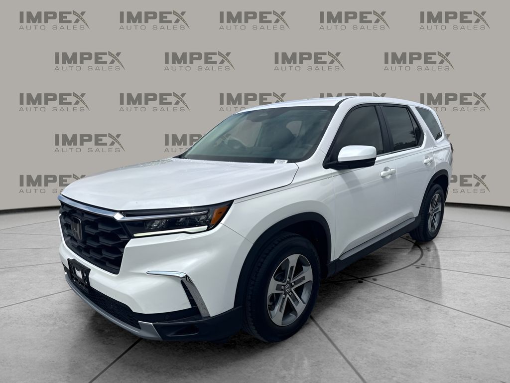 Platinum White Pearl 2025 Honda Pilot SUV / Crossover All-Wheel Drive Automatic