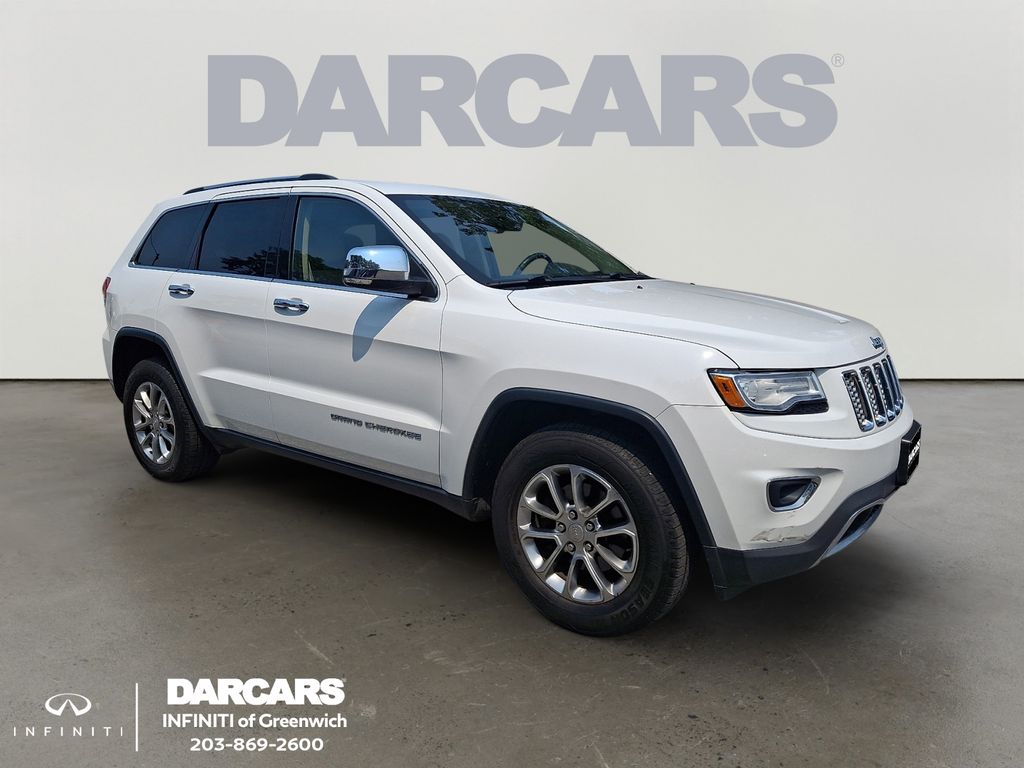 Bright White Clearcoat 2015 Jeep Grand Cherokee SUV / Crossover Four-Wheel Drive 8-Speed Automatic