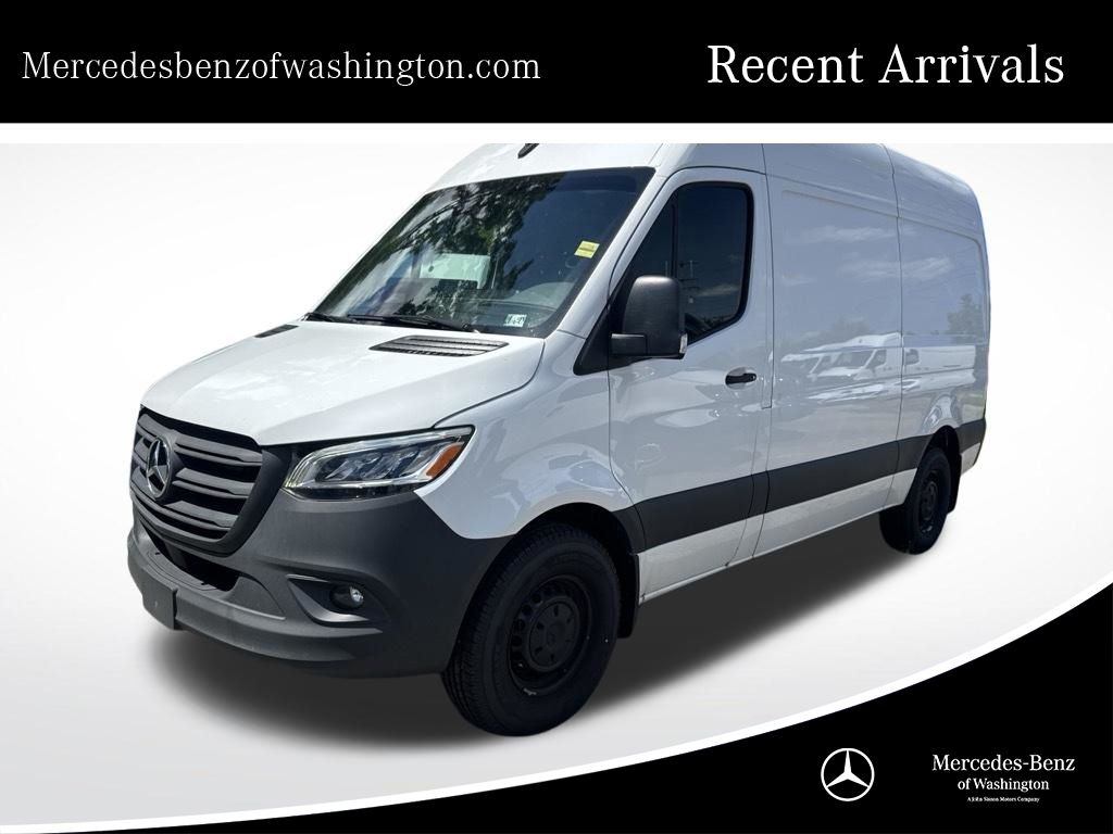 2025 Mercedes-Benz Sprinter 2500 Cargo 144 WB White at John Sisson Motors