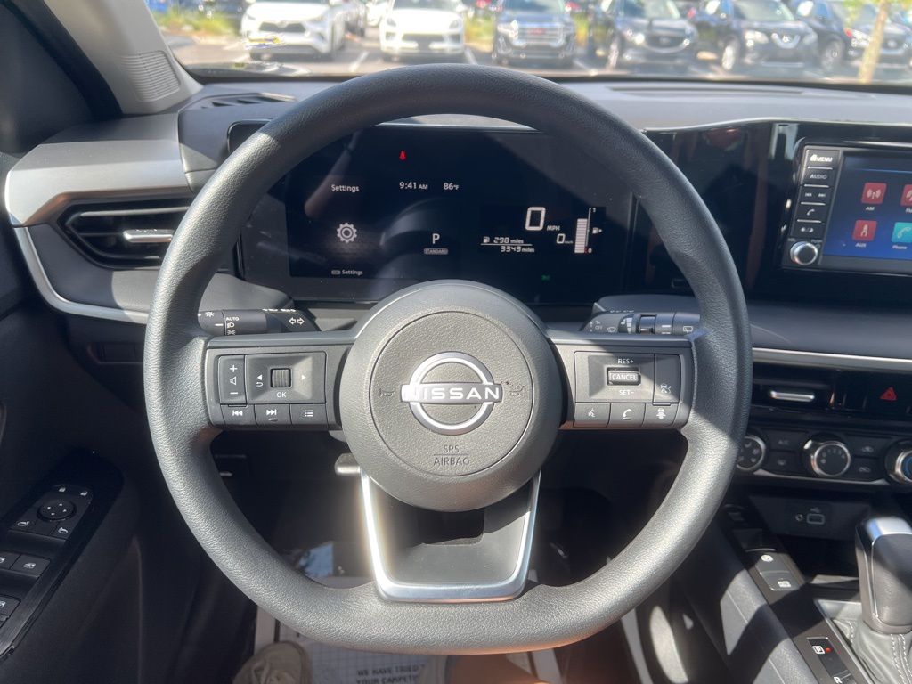 2025 Deep Blue Pearl Nissan Kicks S FWD SUV