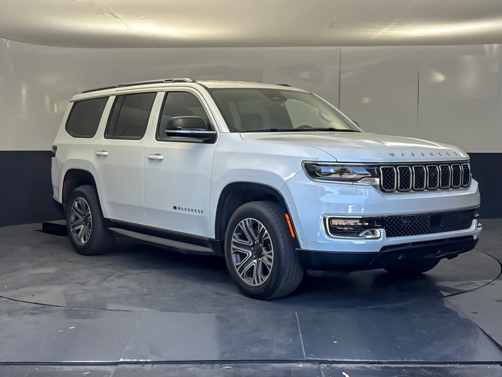 Bright White Clearcoat 2024 Jeep Wagoneer Series II RWD SUV / Crossover 4X2 8-Speed Automatic