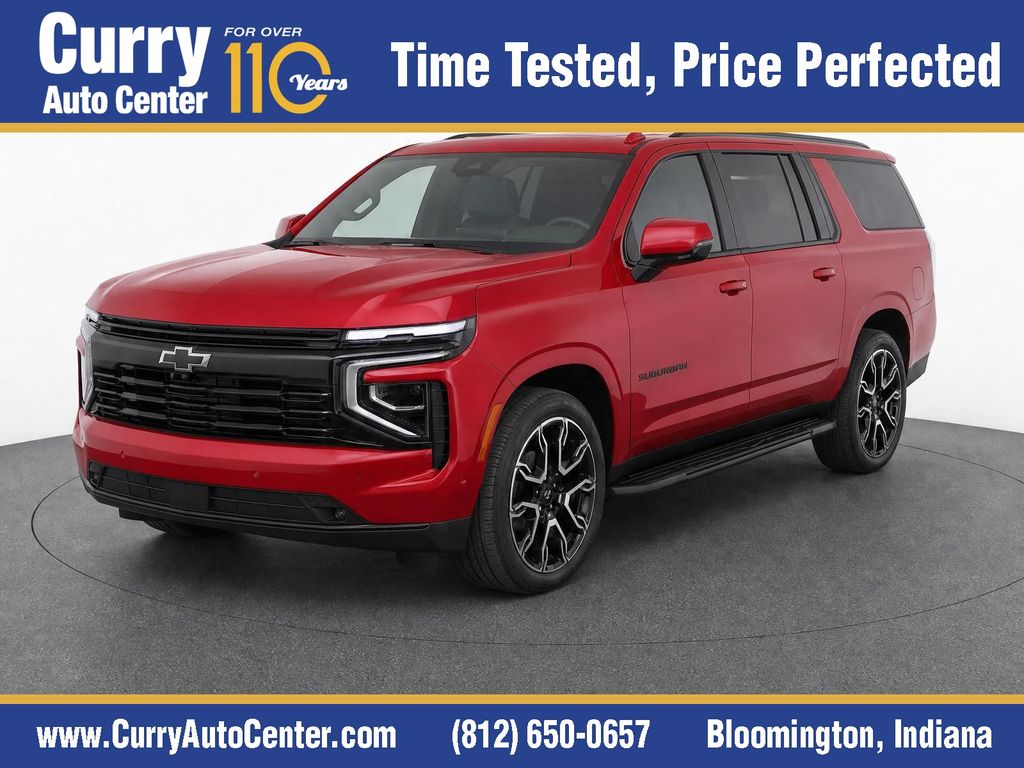 Radiant Red Tintcoat 2025 Chevrolet Suburban SUV / Crossover Four-Wheel Drive