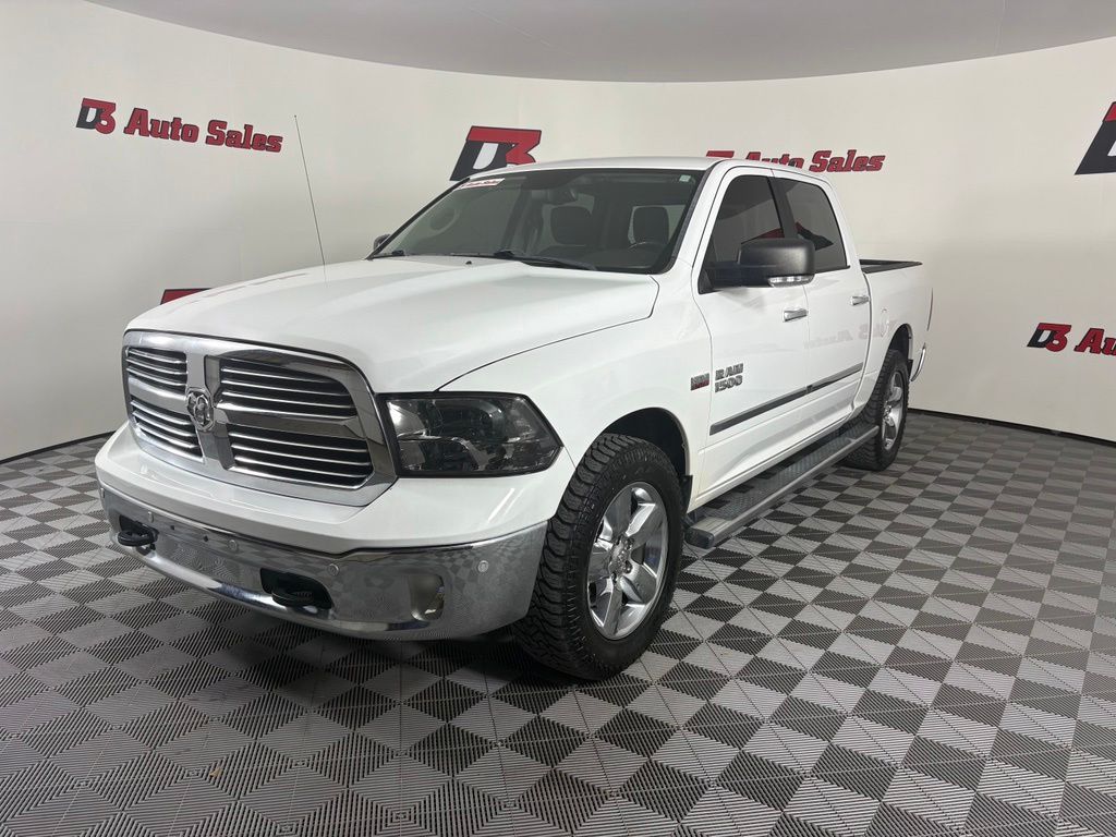 Bright White Clearcoat 2017 RAM 1500 Pickup Truck Four-Wheel Drive 8-Speed Automatic