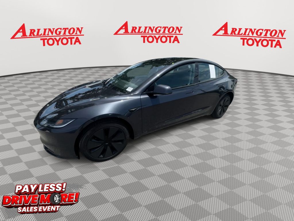 Used 2025 Tesla Model 3 Long Range with VIN 5YJ3E1EAXSF020184 for sale in Jacksonville, FL